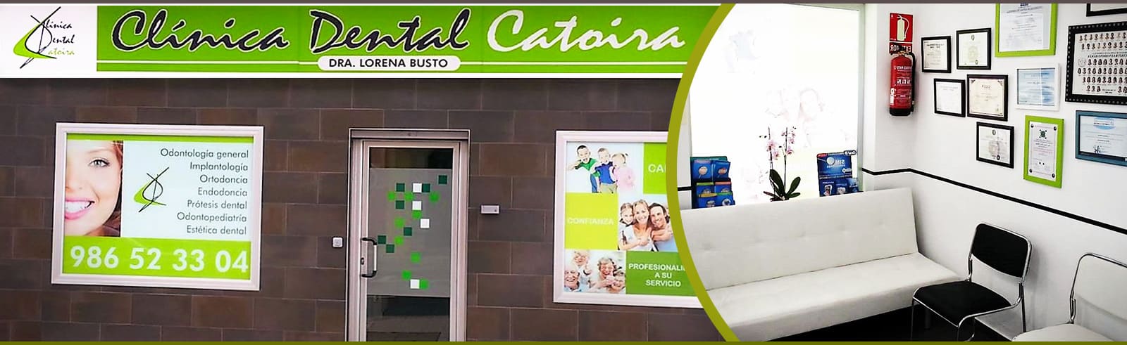 Clínica Dental Catoira Dra. Lorena Busto banner 1